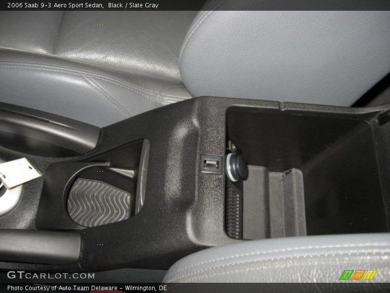 Black / Slate Gray 2006 Saab 9-3 Aero Sport Sedan