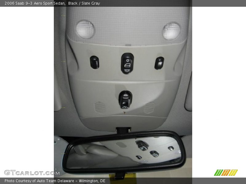 Black / Slate Gray 2006 Saab 9-3 Aero Sport Sedan