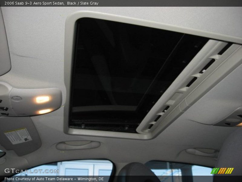 Black / Slate Gray 2006 Saab 9-3 Aero Sport Sedan