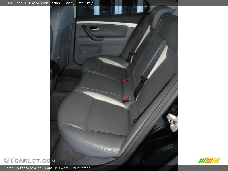 Black / Slate Gray 2006 Saab 9-3 Aero Sport Sedan