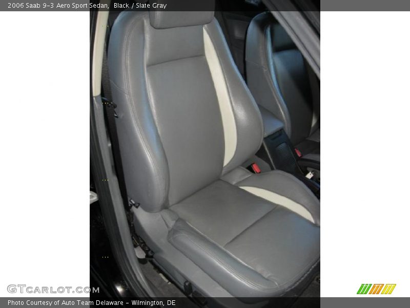 Black / Slate Gray 2006 Saab 9-3 Aero Sport Sedan