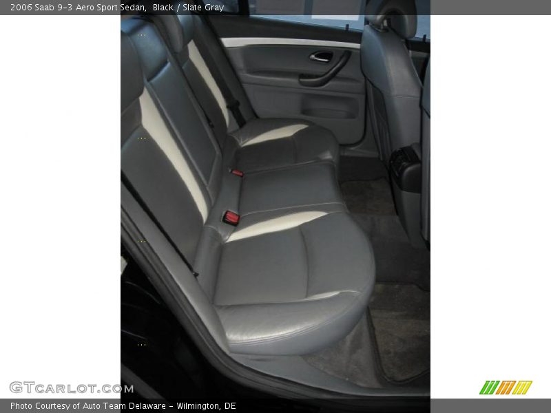 Black / Slate Gray 2006 Saab 9-3 Aero Sport Sedan