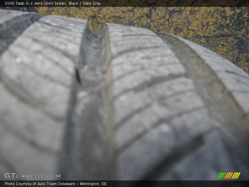 Black / Slate Gray 2006 Saab 9-3 Aero Sport Sedan