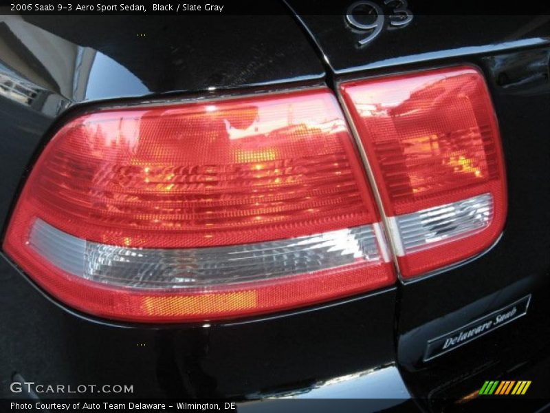 Black / Slate Gray 2006 Saab 9-3 Aero Sport Sedan