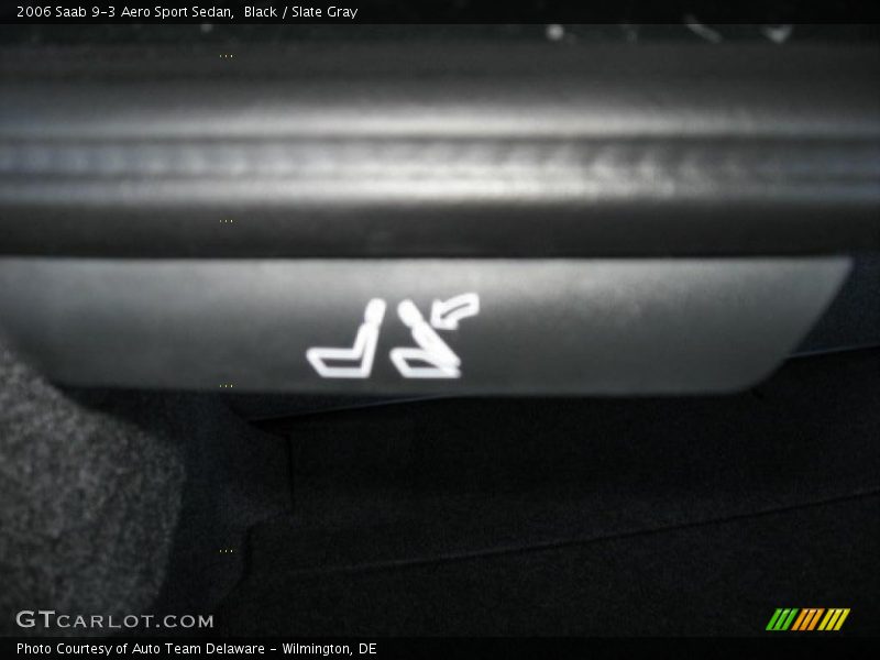 Black / Slate Gray 2006 Saab 9-3 Aero Sport Sedan