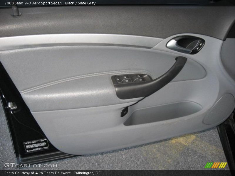 Black / Slate Gray 2006 Saab 9-3 Aero Sport Sedan