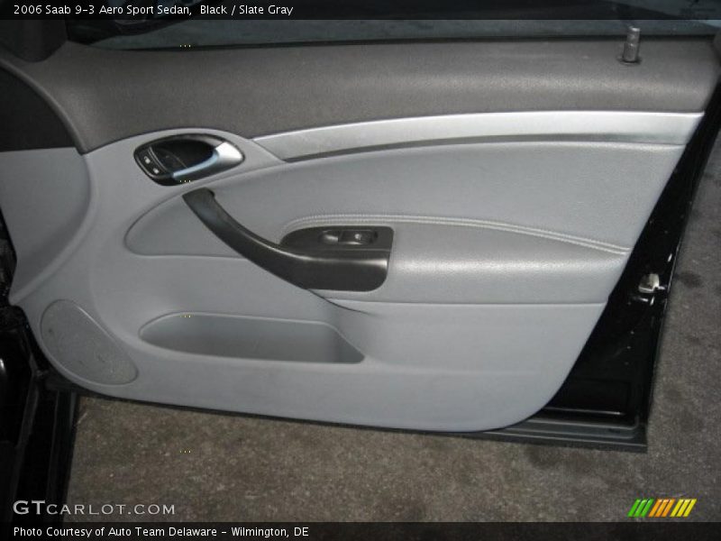 Black / Slate Gray 2006 Saab 9-3 Aero Sport Sedan