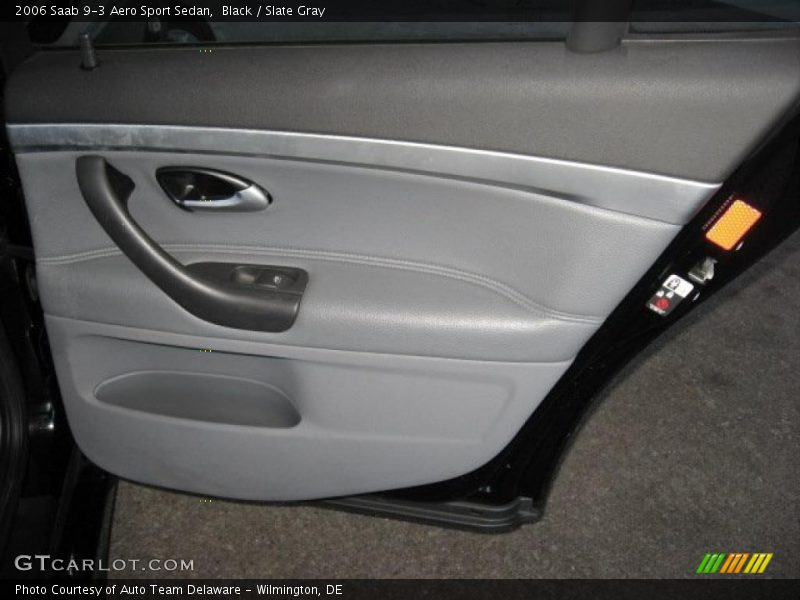 Black / Slate Gray 2006 Saab 9-3 Aero Sport Sedan