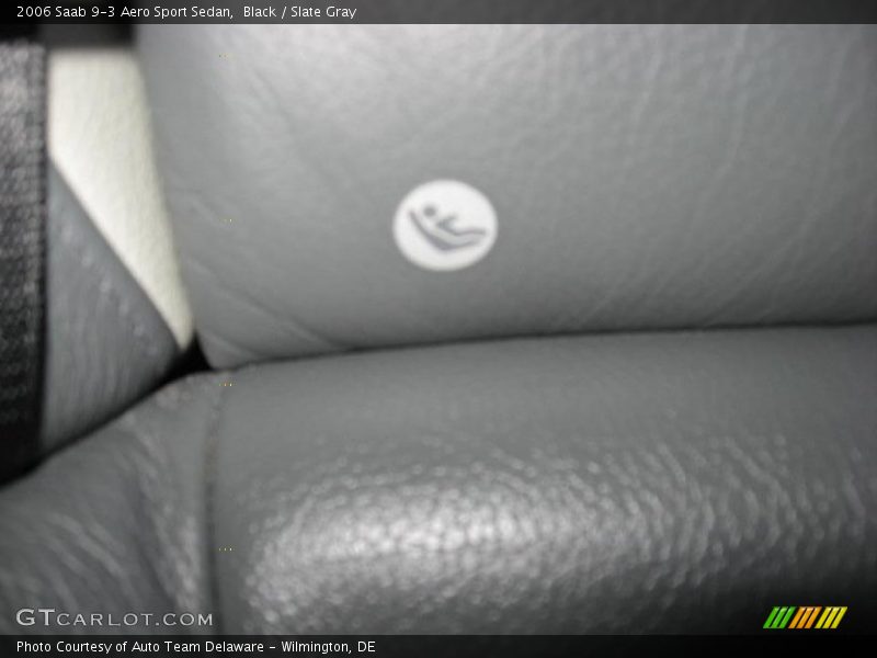 Black / Slate Gray 2006 Saab 9-3 Aero Sport Sedan