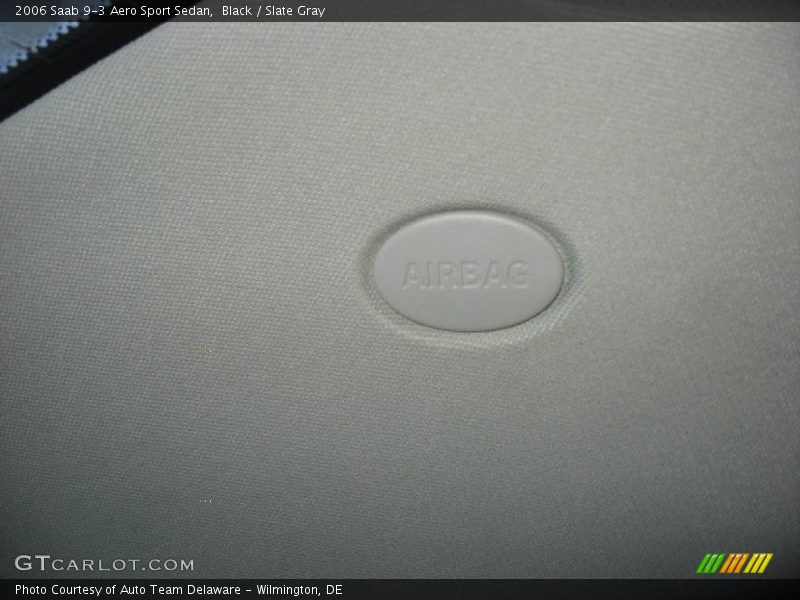 Black / Slate Gray 2006 Saab 9-3 Aero Sport Sedan