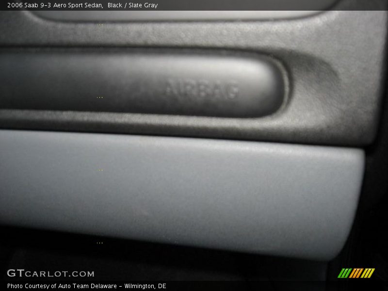 Black / Slate Gray 2006 Saab 9-3 Aero Sport Sedan