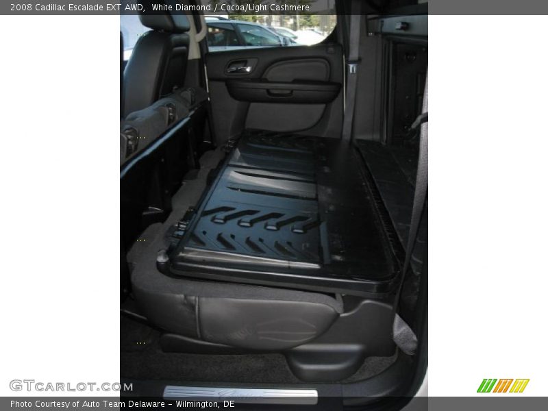 White Diamond / Cocoa/Light Cashmere 2008 Cadillac Escalade EXT AWD