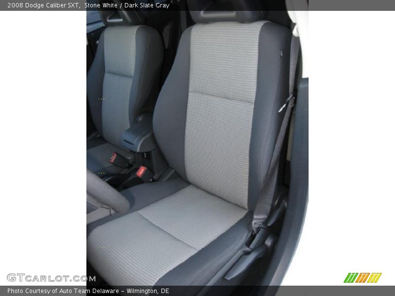 Stone White / Dark Slate Gray 2008 Dodge Caliber SXT
