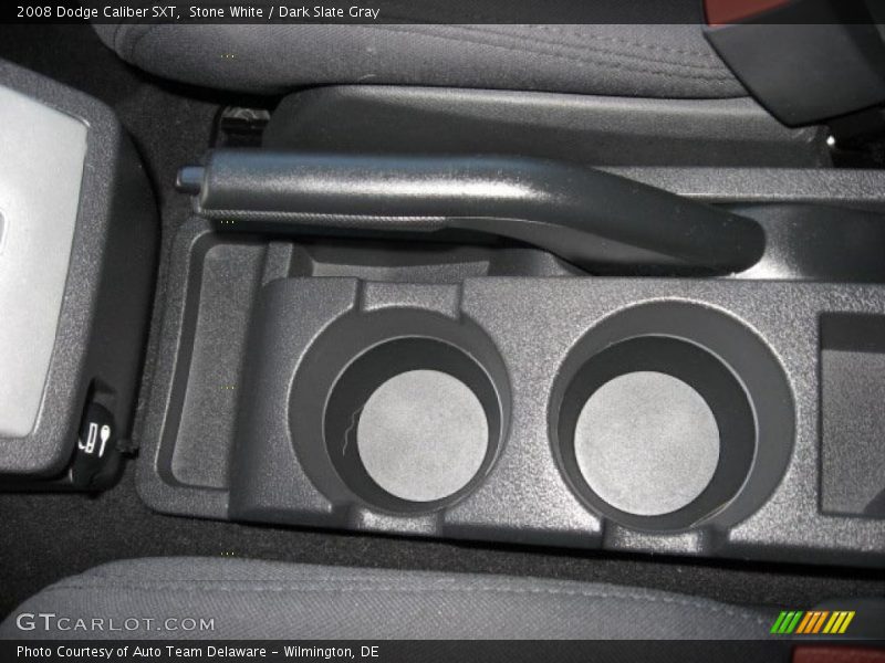 Stone White / Dark Slate Gray 2008 Dodge Caliber SXT