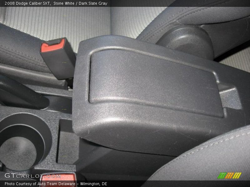 Stone White / Dark Slate Gray 2008 Dodge Caliber SXT