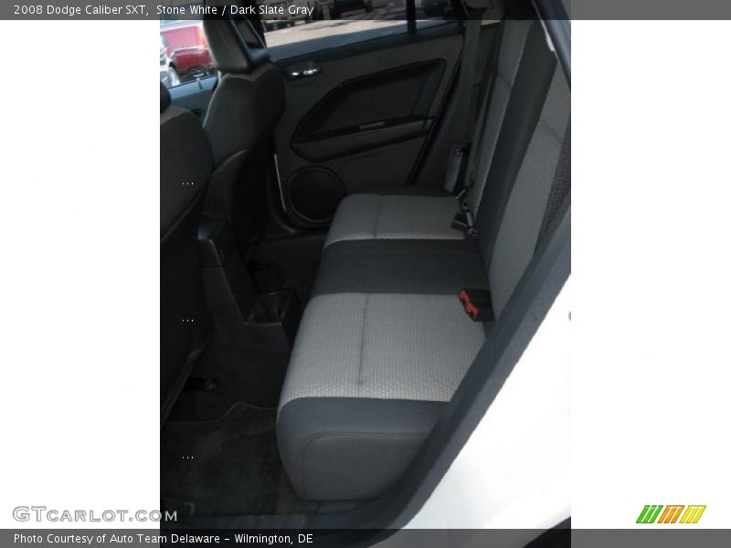 Stone White / Dark Slate Gray 2008 Dodge Caliber SXT