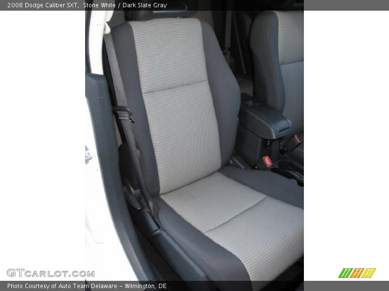 Stone White / Dark Slate Gray 2008 Dodge Caliber SXT