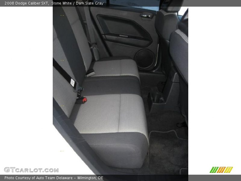 Stone White / Dark Slate Gray 2008 Dodge Caliber SXT