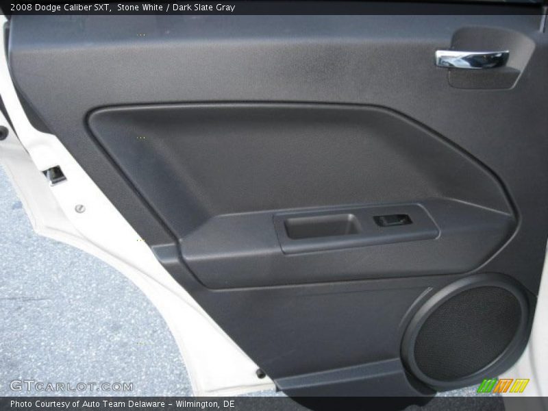 Stone White / Dark Slate Gray 2008 Dodge Caliber SXT