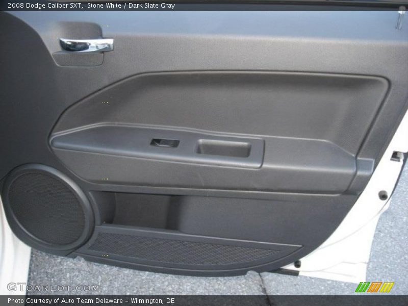 Stone White / Dark Slate Gray 2008 Dodge Caliber SXT
