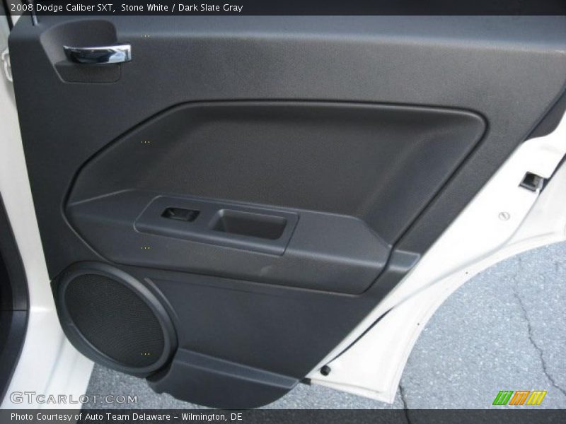 Stone White / Dark Slate Gray 2008 Dodge Caliber SXT