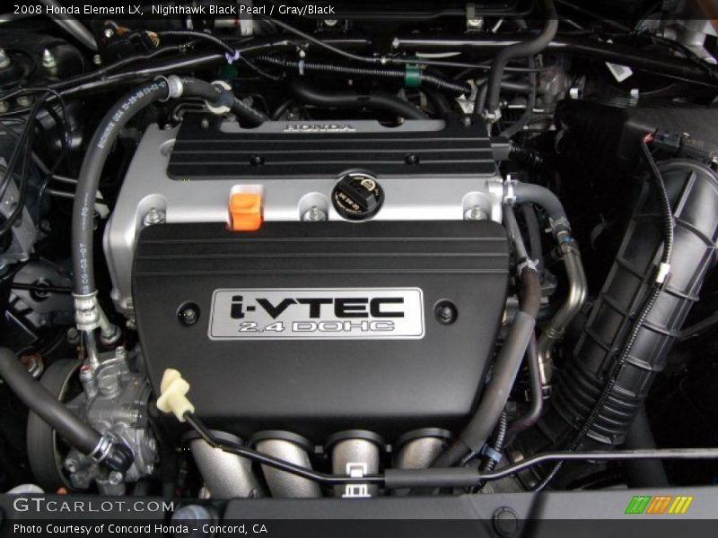 Nighthawk Black Pearl / Gray/Black 2008 Honda Element LX