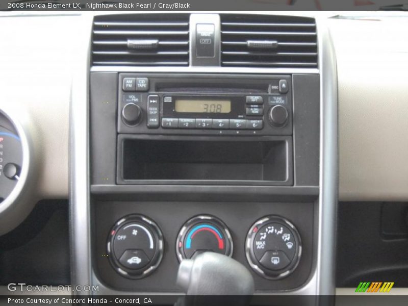 Nighthawk Black Pearl / Gray/Black 2008 Honda Element LX