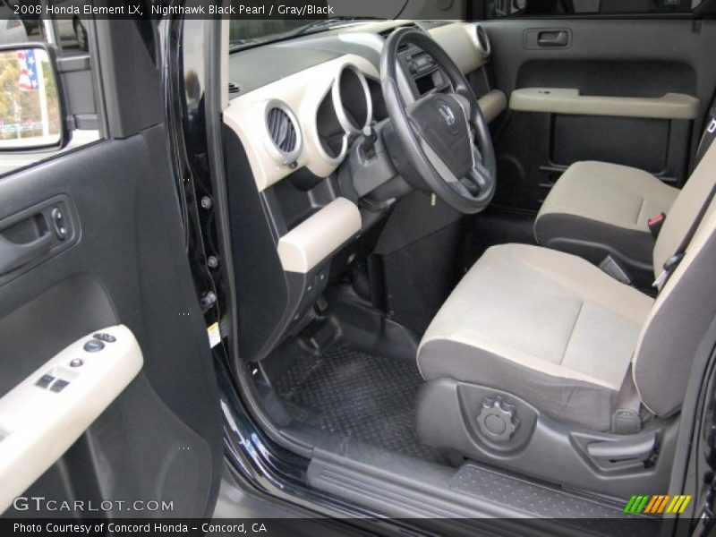 Nighthawk Black Pearl / Gray/Black 2008 Honda Element LX