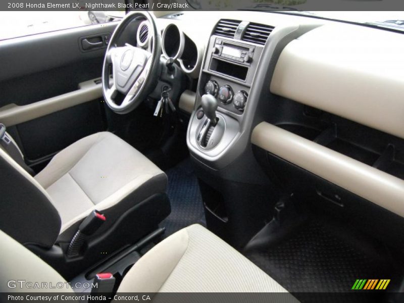 Nighthawk Black Pearl / Gray/Black 2008 Honda Element LX