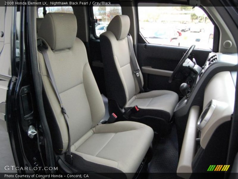 Nighthawk Black Pearl / Gray/Black 2008 Honda Element LX