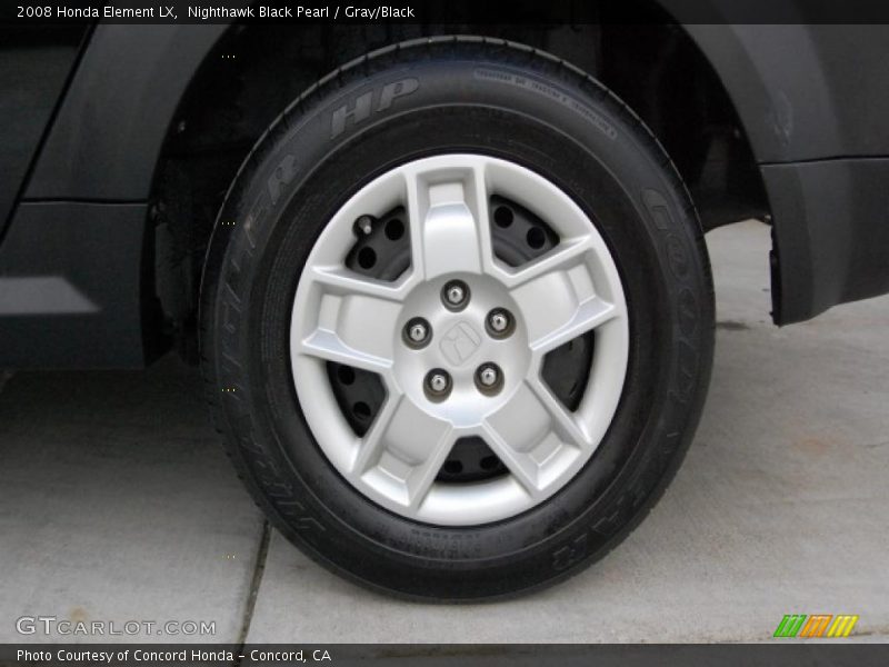 Nighthawk Black Pearl / Gray/Black 2008 Honda Element LX