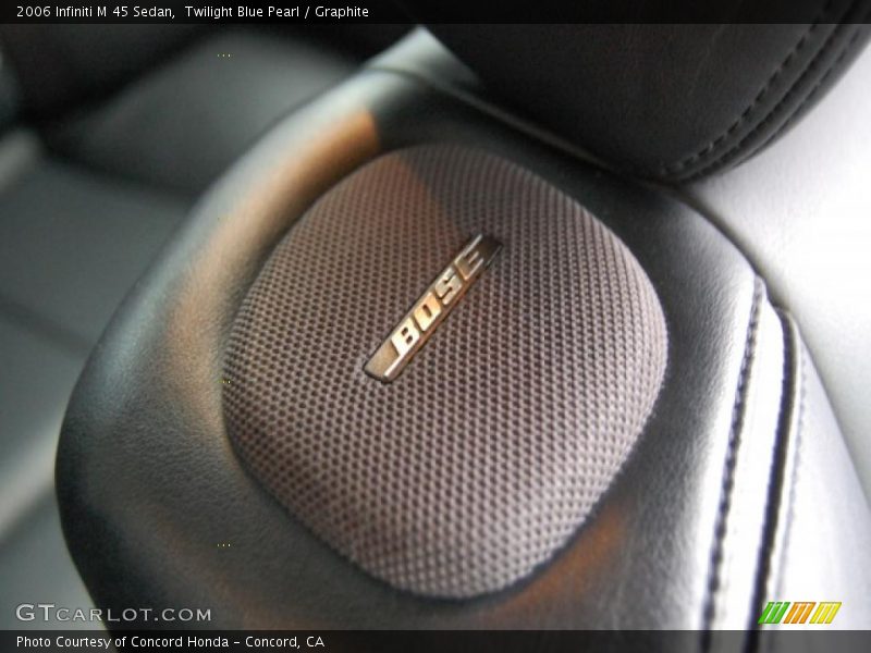 Twilight Blue Pearl / Graphite 2006 Infiniti M 45 Sedan