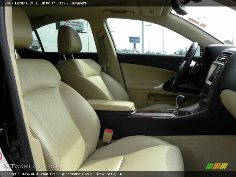 Obsidian Black / Cashmere 2007 Lexus IS 250