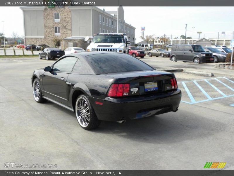 Black / Dark Charcoal 2002 Ford Mustang GT Coupe