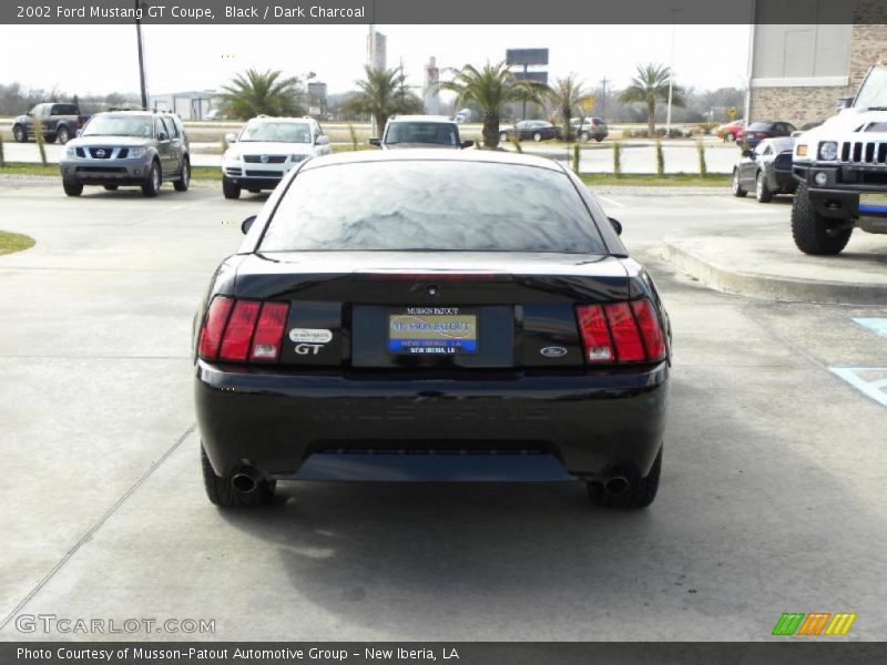 Black / Dark Charcoal 2002 Ford Mustang GT Coupe