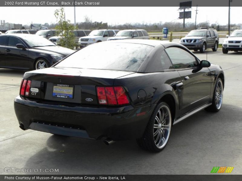 Black / Dark Charcoal 2002 Ford Mustang GT Coupe