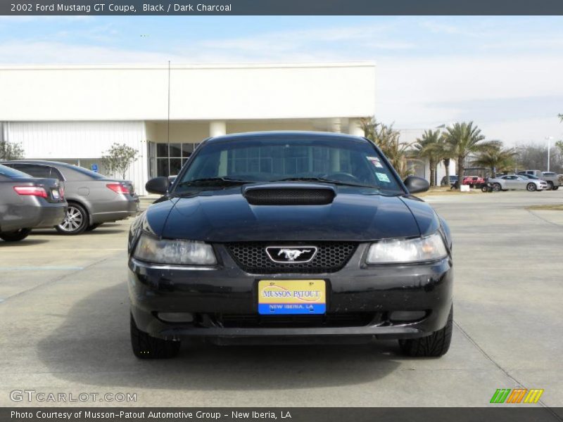 Black / Dark Charcoal 2002 Ford Mustang GT Coupe