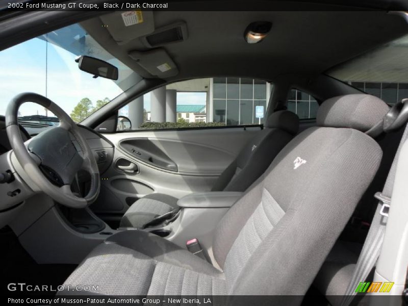 Black / Dark Charcoal 2002 Ford Mustang GT Coupe