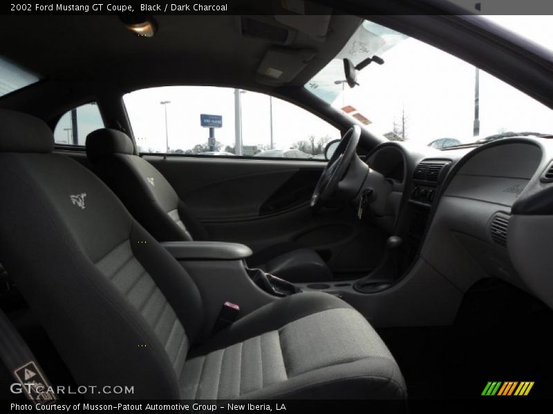 Black / Dark Charcoal 2002 Ford Mustang GT Coupe