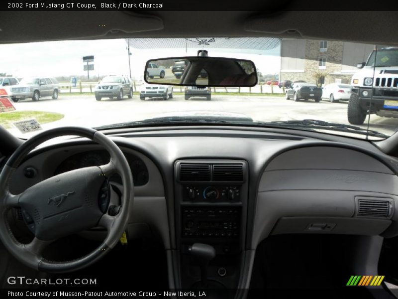 Black / Dark Charcoal 2002 Ford Mustang GT Coupe