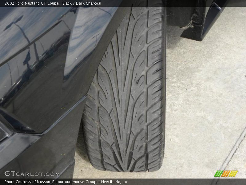 Black / Dark Charcoal 2002 Ford Mustang GT Coupe