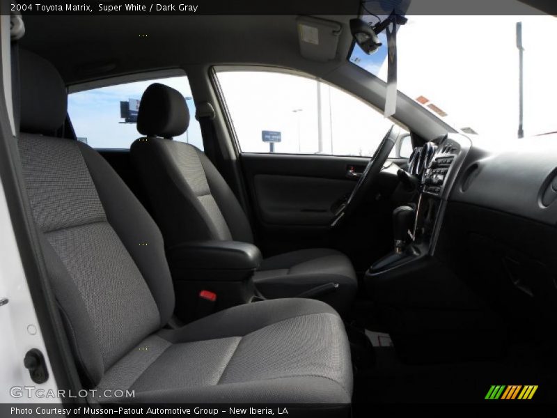 Super White / Dark Gray 2004 Toyota Matrix