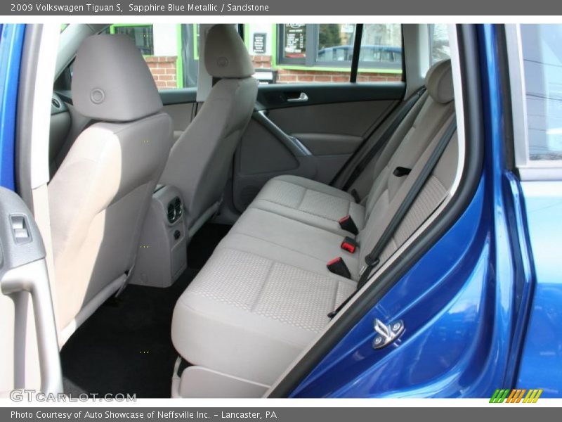 Sapphire Blue Metallic / Sandstone 2009 Volkswagen Tiguan S