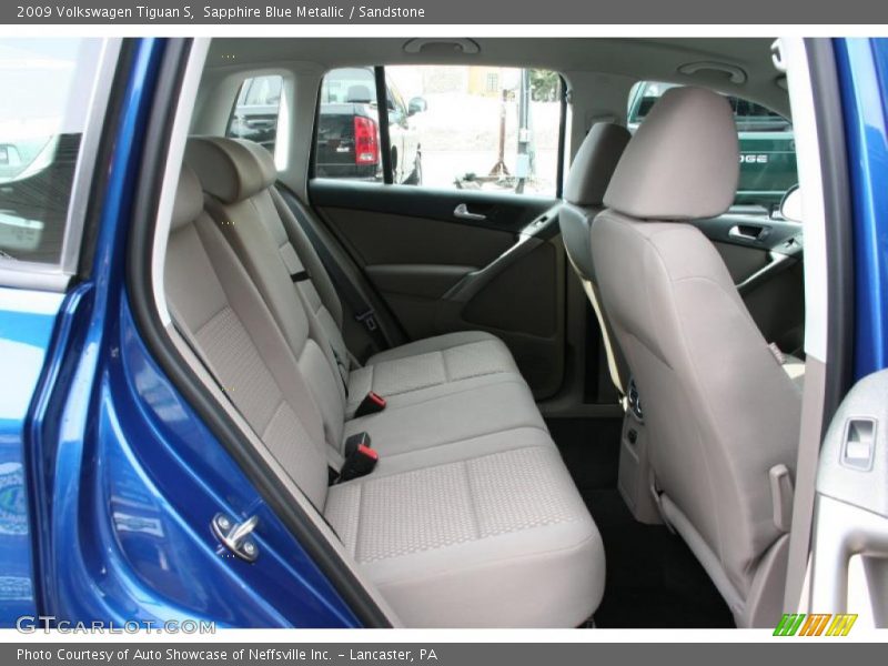 Sapphire Blue Metallic / Sandstone 2009 Volkswagen Tiguan S