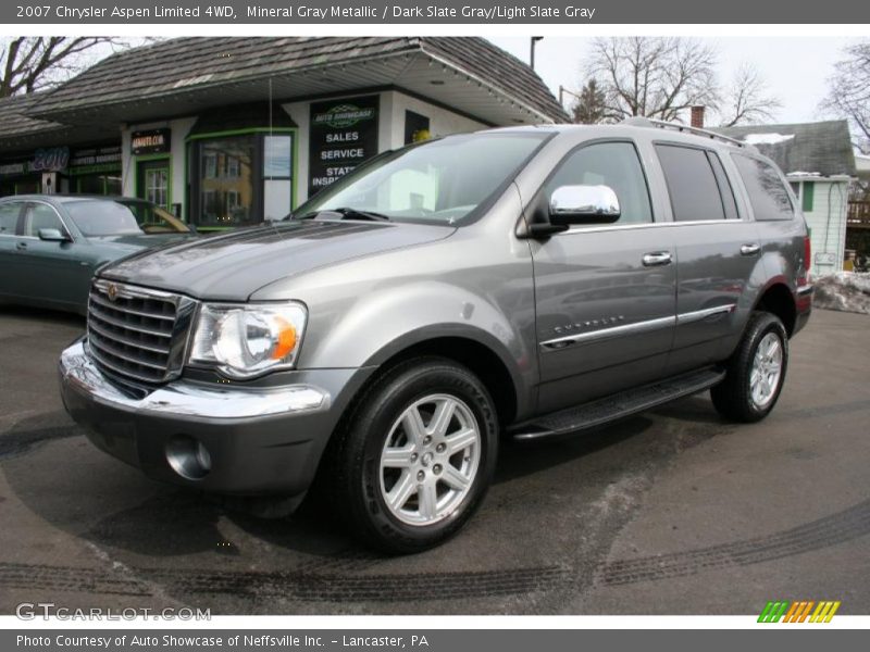 Mineral Gray Metallic / Dark Slate Gray/Light Slate Gray 2007 Chrysler Aspen Limited 4WD