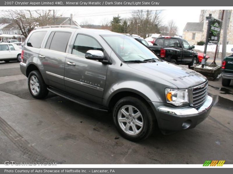 Mineral Gray Metallic / Dark Slate Gray/Light Slate Gray 2007 Chrysler Aspen Limited 4WD