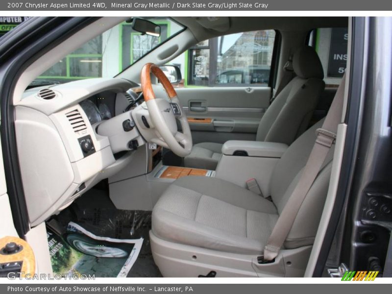 Mineral Gray Metallic / Dark Slate Gray/Light Slate Gray 2007 Chrysler Aspen Limited 4WD