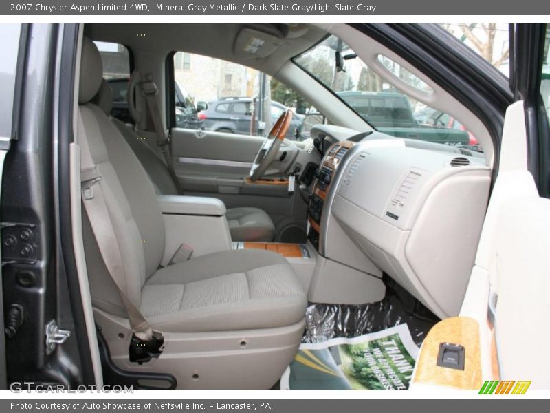 Mineral Gray Metallic / Dark Slate Gray/Light Slate Gray 2007 Chrysler Aspen Limited 4WD