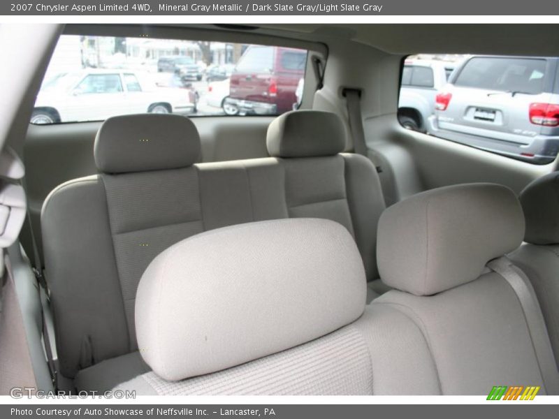 Mineral Gray Metallic / Dark Slate Gray/Light Slate Gray 2007 Chrysler Aspen Limited 4WD