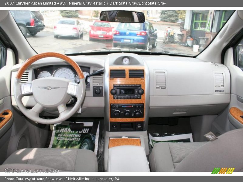 Mineral Gray Metallic / Dark Slate Gray/Light Slate Gray 2007 Chrysler Aspen Limited 4WD